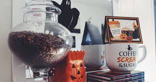 'tis the season for the pumpkin coffee mugs. How To Create A Halloween Coffee Bar Spooky Little Halloween