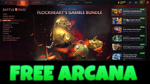 dota 2 free arcana for dota players