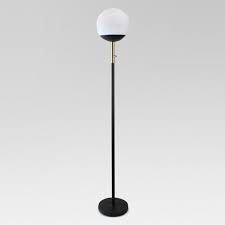 Globe Head Floor Led Lamp Black Includes Energy Efficient Light Bulb Project 62 Target