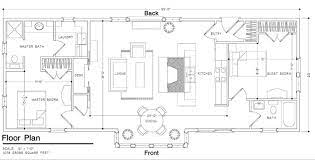 Cabin Style House Plan 2 Beds 2 Baths