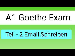 Ich komme aus italien und wohne in rom. Goethe Zertifikat A1 E Mail Schreiben Teil 2 Schreiben A1 Goethe Exam Preparation Aditya Sharma Youtube