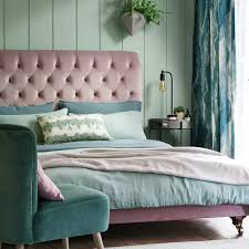Rose Gold And Green Bedroom 50