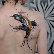 Unique tattoos for women can be inspired by likes, personality, memories, loved ones, special occasions, inspirational drawings, or creative images your artist made up just for you. 206 Of The Best Bird Tattoo Ideas Ever Bored Panda