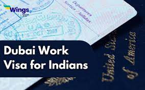 dubai work visa for indians