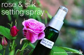 rose silk setting spray