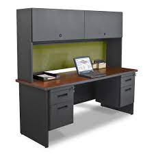 Guardian series locks universal computer lock kit. Marvel Office Furniture Pronto Flipper Door Cabinet Executive Desk With Lock Wayfair