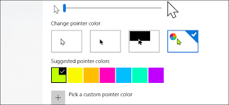 How To Change The Mouse Pointer Color And Size On Windows 10
