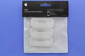 apple ipod universal dock adapter 3pk