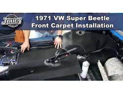 1971 vw super beetle front carpet