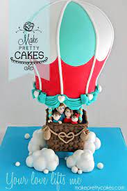 Your Love Lifts Me 3d Hot Air Balloon Cake Hot Air Balloon Cake  gambar png