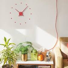 Nomon Oj Mini Red In Wall Clocks