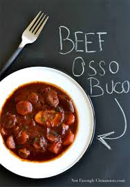 beef osso bucco made in a slow cooker