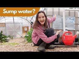 Sump Pump To Water Your Greenhouse