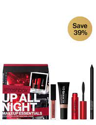 smashbox up all night makeup essentials set no colour one size