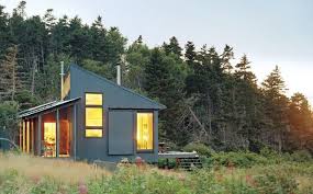 Tiny Off Grid Cabin In Maine Is