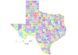 Image result for map of texas cities and counties