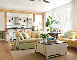 open concept living room