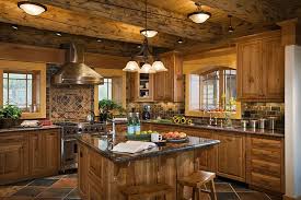 rustic cabin kitchens