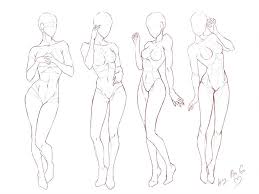 It is the shape and the curves of muscles on the woman's body that differs. Pin On Character Drawing References
