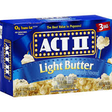 act ii microwave popcorn light er