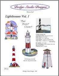 Stained Glass Lighthouses Vol 1 The