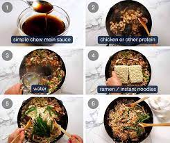 chow mein ramen noodles recipetin eats