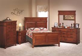 With several types of wood and stain available, you get to customize each piece of amish furniture to your liking to create your dream bedroom. Amish Monterey Shaker Five Piece Bedroom Furniture Set In Rustic Cherry Wood Wood Bedroom Sets Cherry Bedroom Furniture Cherry Wood Bedroom Furniture