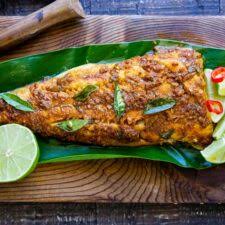 kerala style fish feasting at home