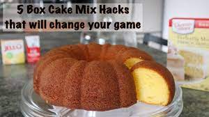 game changing box cake mix hacks