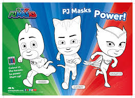 Drawings of pj masks for coloring. Pj Masks Activities Colouring Sheets Activites Downloads