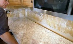 how to install laminate countertops