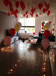This could include food items, sports teams, movies or leisure time activities. 39 Ideas Birthday Dinner For Him My Husband Gift Ideas Birthday Room Decorations Birthday Surprise Boyfriend Romantic Room Surprise