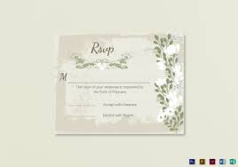 5 Wedding Rsvp Card Examples Templates Download Now
