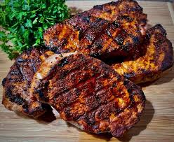 grilled pork chops with smoked paprika