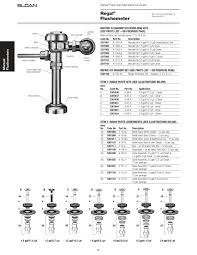 Regal Xl Flushometers Maintenance Guide Sloan Pages 1