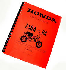 parts manual z50 k1 k4 chp motorsports