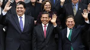 Resultado de imagen para fotos o caricaturas en conjunto de los últimos 5 presidentes del peru