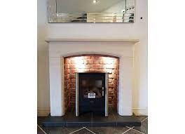 Sissari Limestone Chamber Fireplace