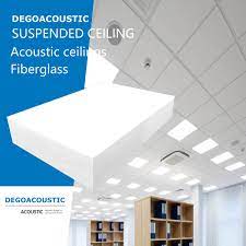 Find out how to install insulation above your suspended ceiling with jcs. China Free Suspension Circle Acoustic Panels Sound Absorbing Ceiling Panels Material Fiberglass Square Edge China Acoustic Clound Acoustic Fiberglass Cloud