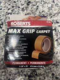 roberts max grip indoor carpet tape