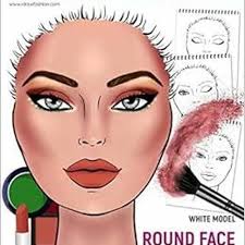 face charts for makeup artists