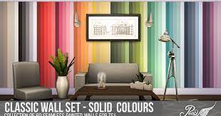 Classic Walls For Ts4 Solid Colours