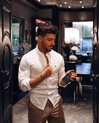Able to sit under a shirt, or be worn by itself with a jacket. White Shirt Men Page 3 Of 9 Fashion Inspiration And Discovery
