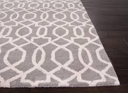 gray plush wool luxury rug garden gate