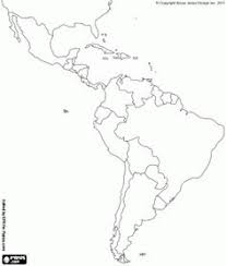 Latin America Printable Blank Map South America Brazil Teaching
