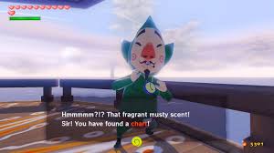 Tingle Deciphers A Chart The Legend Of Zelda The Wind