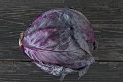 Why is red cabbage blue?