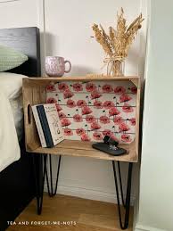 easy diy wood crate bookshelf tea and