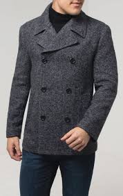 Dobell Grey Herringbone Flecked Tweed