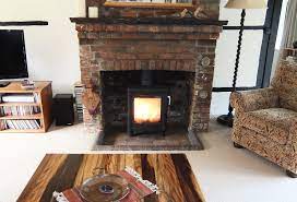 Wood Burning Stove In Pirbright Surrey